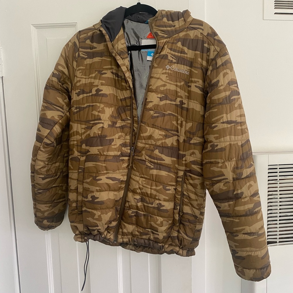 Columbia Camo Puffer Jacket